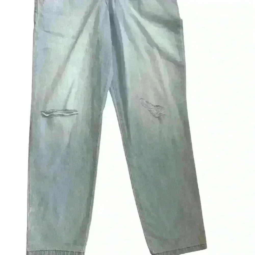 Lee Union-Alls Denim Coveralls Light Wash Long Sleeve Zip Up Barely Blue Small - Picture 4 of 12